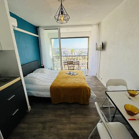 Апартаменты Naturiste Bord De Mer, Terrasse Sud, Clim, Parking - Fr-1-249a-44