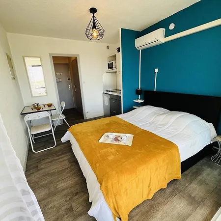 Naturiste Bord De Mer, Terrasse Sud, Clim, Parking - Fr-1-249a-44 Apartment